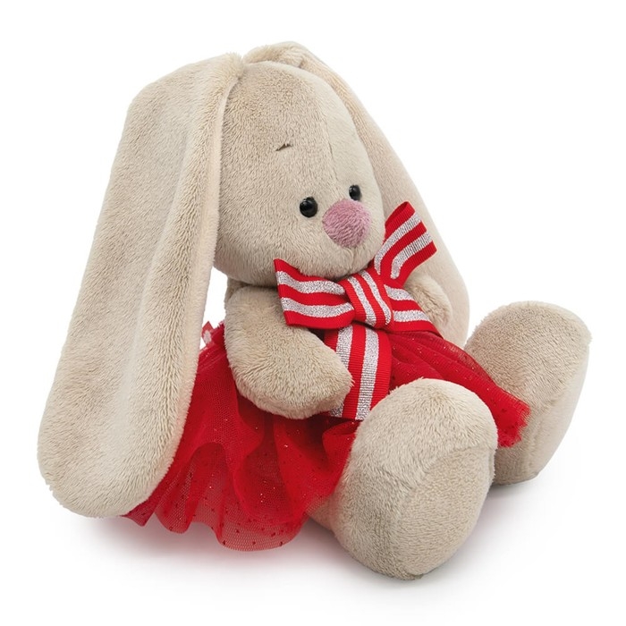 Мягкая игрушка «Зайка Ми», в юбке с блёстками и с бантом, 15 см Мягкая игрушка «Зайка Ми», в юбке с блёстками и с бантом, 15 см