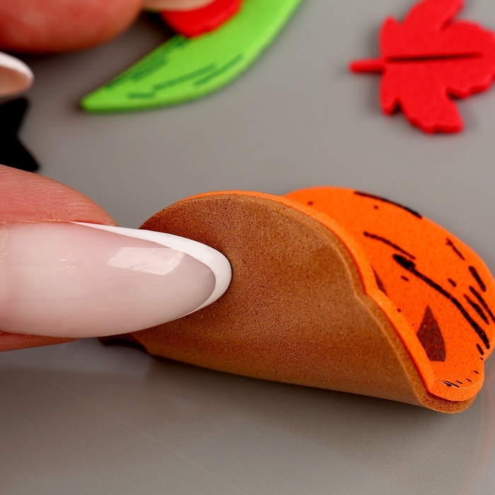 Набор наклеек из EVA  Набор наклеек из EVA "Хэллоуин", 16 шт