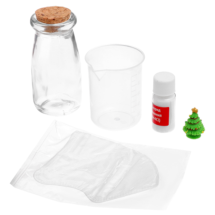 Большой набор опытов «Новый год!», 18 опытов, 34 предмета