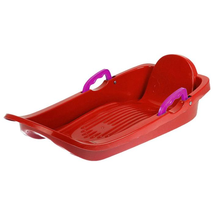 Санки ледянка «Мини-боб», цвет красный Санки ледянка «Мини-боб», цвет красный