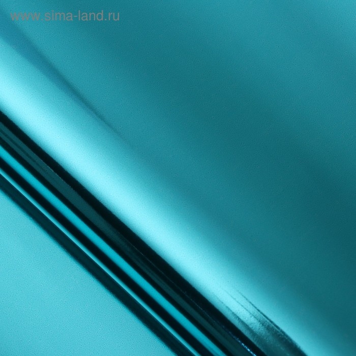 Пленка для цветов  Пленка для цветов "Глянец", синий, 58 см х 5 м