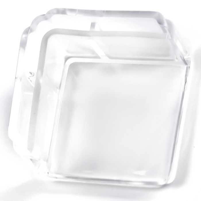 Защитные накладки на углы , квадратные, набор 4 шт., силикон, Крошка Я