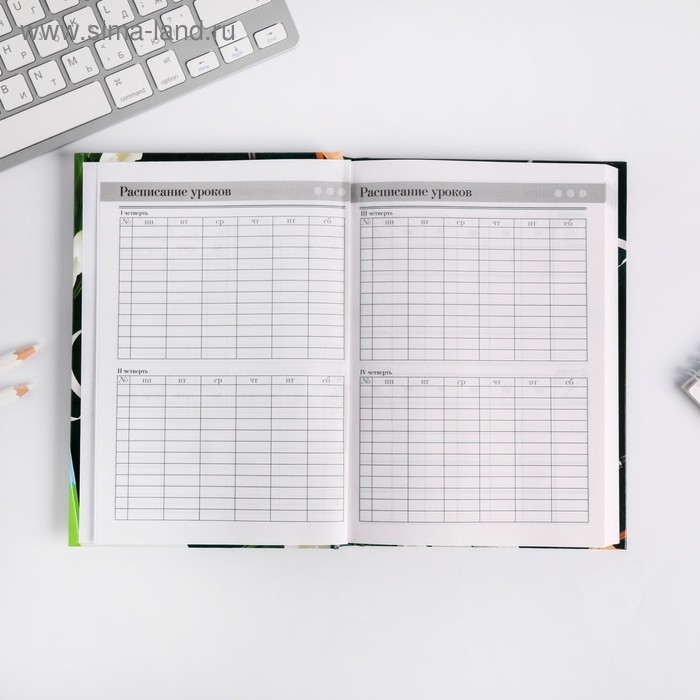 Ежедневник учителя «Лучшему Учителю», формат А5, твёрдая обложка картон 7БЦ, 160 листов