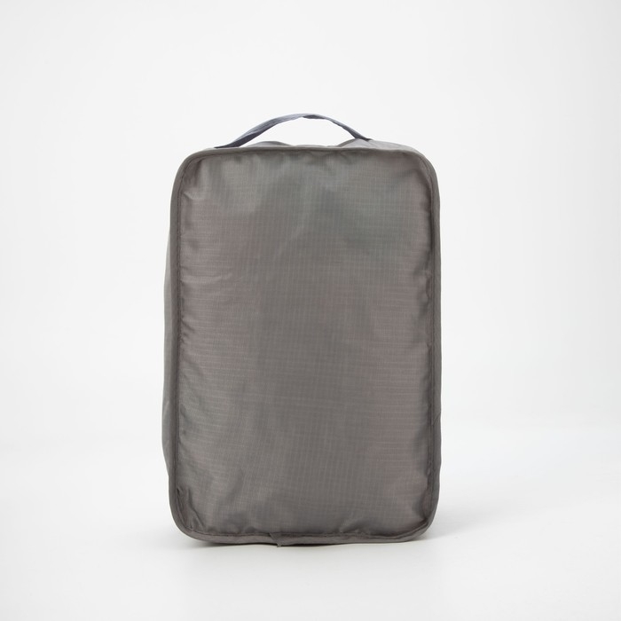 Косметичка дорожная на молнии, с ручкой, цвет серый Косметичка дорожная на молнии, с ручкой, цвет серый