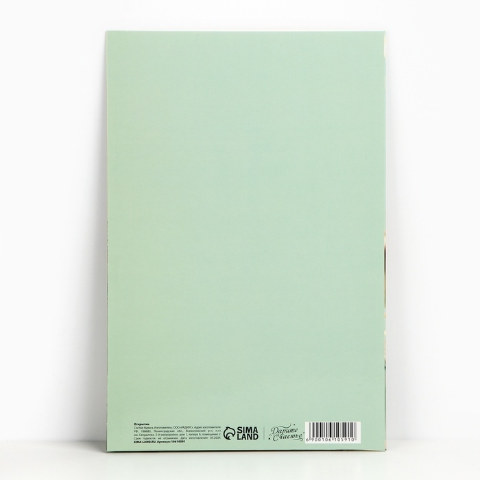 Открытка поздравительная «С днём рождения», шарики, 19 х 29 см Открытка поздравительная «С днём рождения», шарики, 19 х 29 см