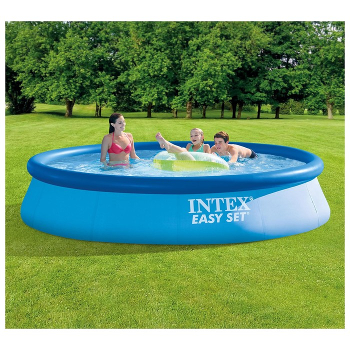 Бассейн надувной Easy Set, 396 х 84 см, от 6 лет, 28143 INTEX Бассейн надувной Easy Set, 396 х 84 см, от 6 лет, 28143 INTEX