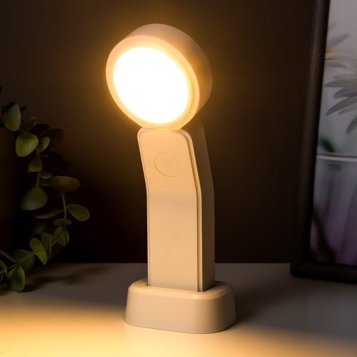 Светильник "Тренти" LED 3Вт USB белый 2х6,5х19 см