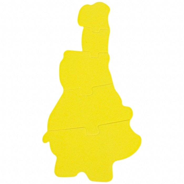 Мягкий пазл для малышей «Пирамидка: Животные фермы», 5 деталей, Крошка Я Мягкий пазл для малышей «Пирамидка: Животные фермы», 5 деталей, Крошка Я