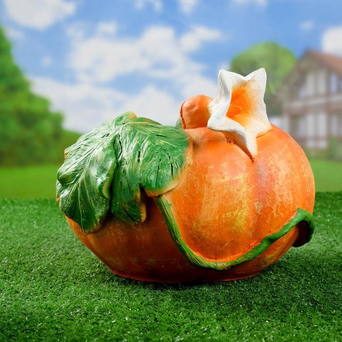 Садовая фигура  Садовая фигура "Тыква" 28х30х23см