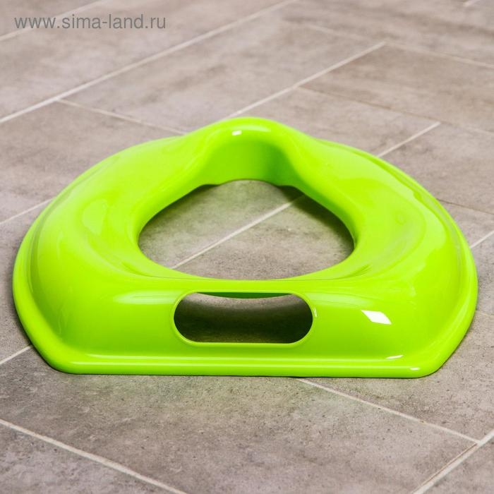 Сиденье на унитаз, цвет зеленый Сиденье на унитаз, цвет зеленый