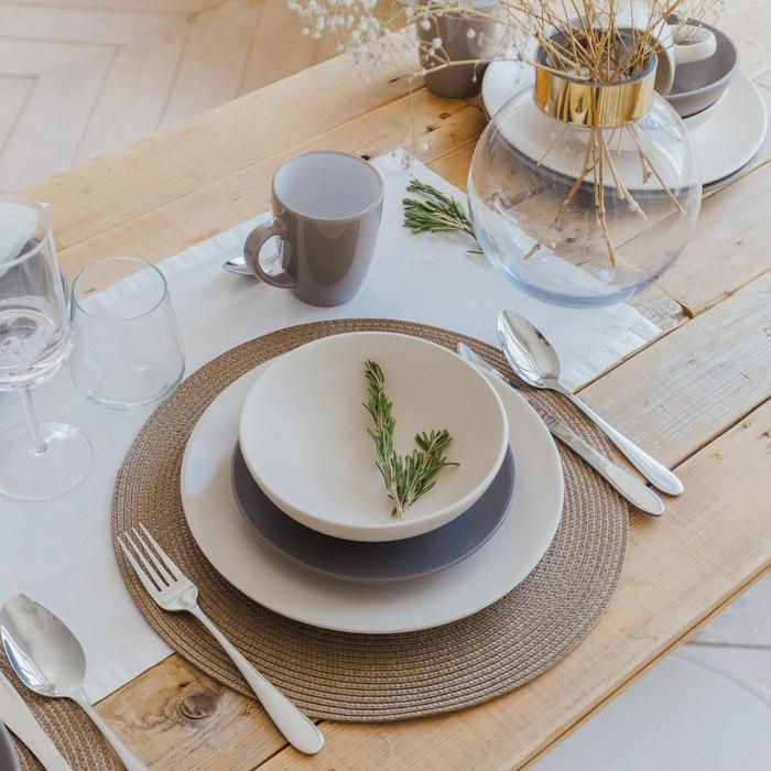 Тарелка керамическая обеденная Доляна «Пастель», d=27 см, цвет крем-брюле