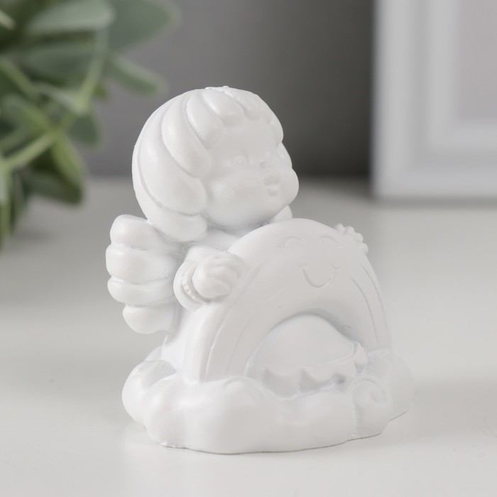 Сувенир полистоун Сувенир полистоун "Малыш-ангел на облачке" МИКС 5х4,5х5 см