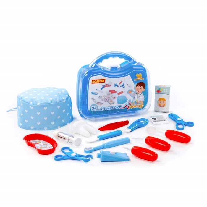 Набор доктора №22 «Стоматолог», 18 элементов Набор доктора №22 «Стоматолог», 18 элементов