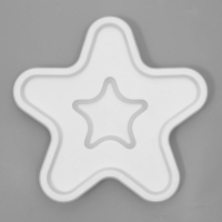 Люстра с ПДУ 1201/1 LED 90Вт 3000-6000К белый 47х47х8 см BayerLux