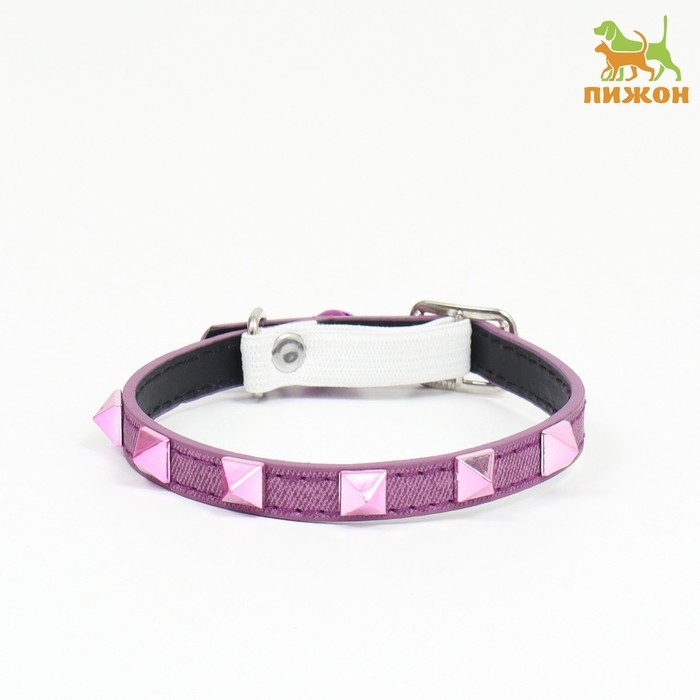 Ошейник Ошейник "Люкс", 30 х 1 см, микс цветов