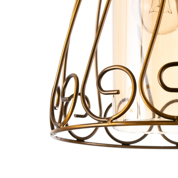 Светильник BayerLux Светильник BayerLux "Кронос" 3хE27 40Вт золото 32х32х100 см