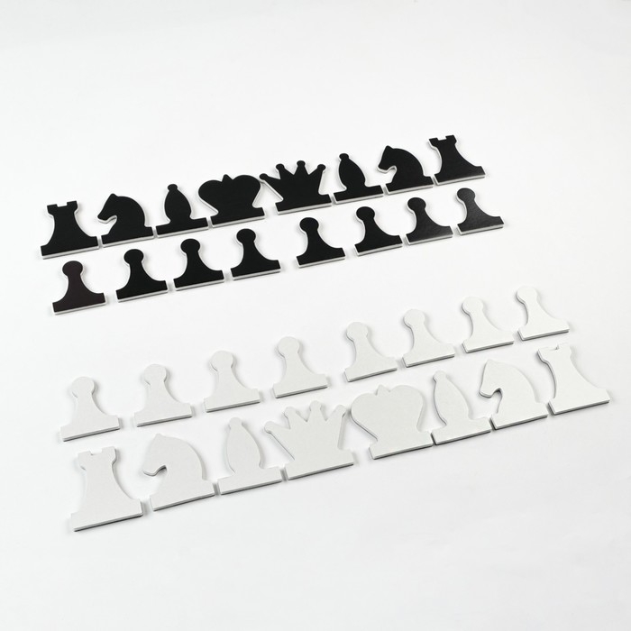 Фигуры для демонстрационных шахмат, король h=6.3 см, пешка h=5.5 см Фигуры для демонстрационных шахмат, король h=6.3 см, пешка h=5.5 см