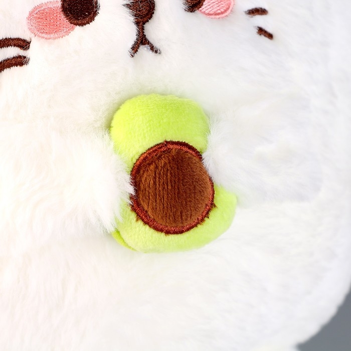 Мягкая игрушка «Котик с авокадо»