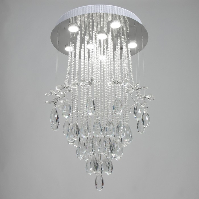 Светильник каскад Светильник каскад "Алетта" 7xLED хром 50х50х86см BayerLux