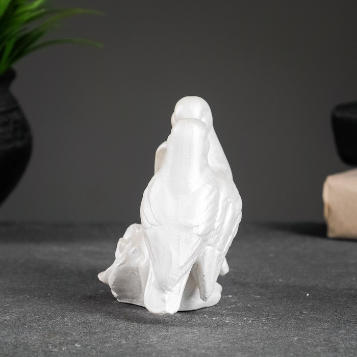 Фигура Фигура "Голуби" перламутровый, 12х12х7см