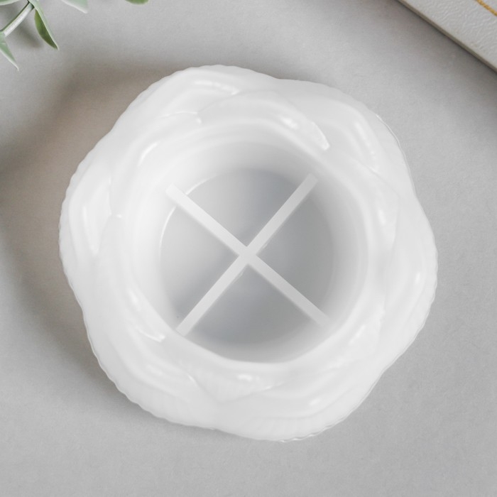 Молд силикон Молд силикон "Подсвечник бутон" 9х9х4,5 см