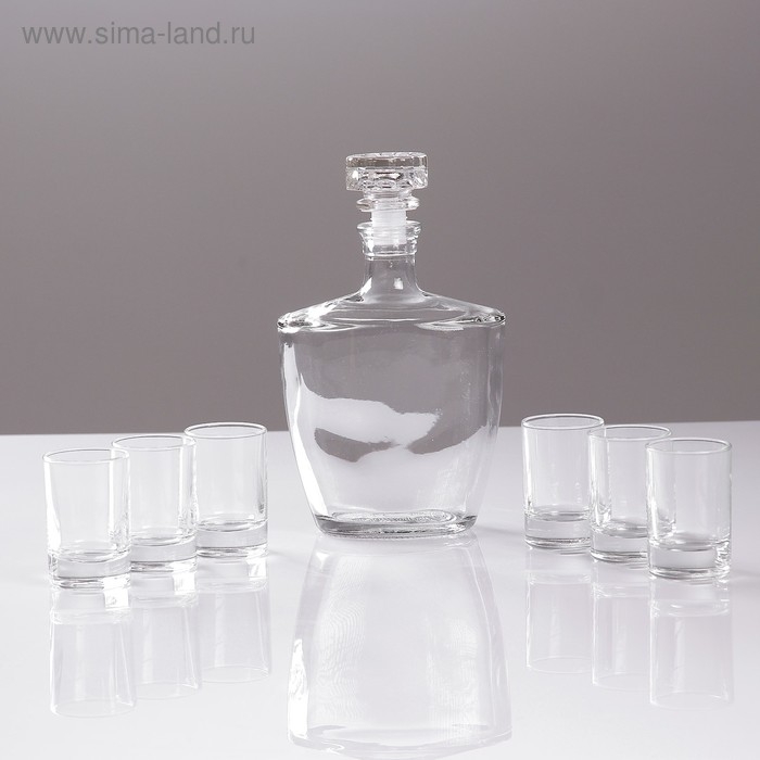 Мини-бар  Мини-бар "Фрегат" без декора, 7 предметов, 500/50 мл