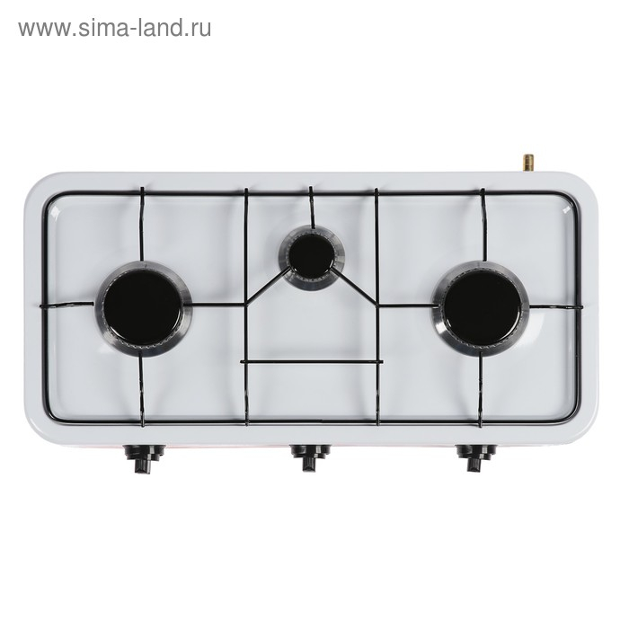 Плитка газовая Centek CT-1522, 3 конфорки, белая Плитка газовая Centek CT-1522, 3 конфорки, белая