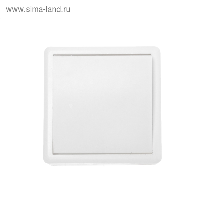 Выключатель "Элект" А 16-116, 6 А, 1 клавиша, наружный, белый