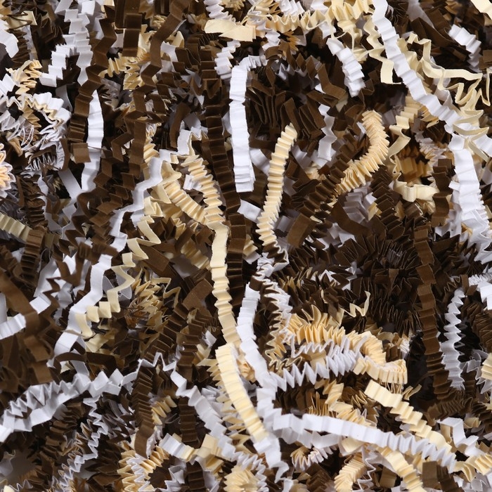 Наполнитель бумажный «Б-52», коричневый, бежевый, белый, 50 г Наполнитель бумажный «Б-52», коричневый, бежевый, белый, 50 г