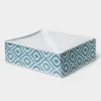 Органайзер для хранения белья Доляна &laquo;Лагуна&raquo;, 18 ячеек, 35&times;30&times;12 см, бирюзовый