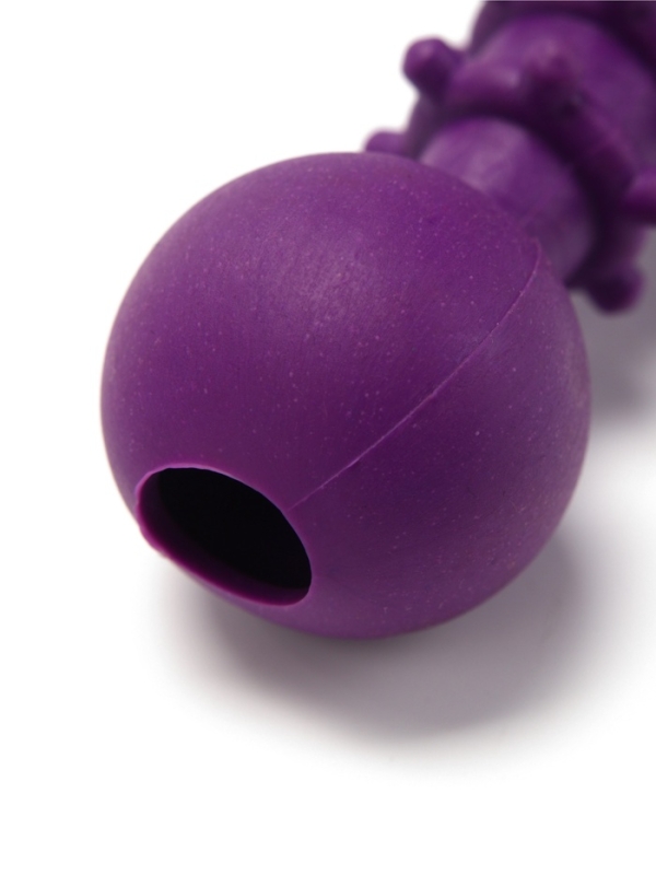 Игрушка жевательная Игрушка жевательная "Спортсмен", TPR, 15,5 см, фиолетовая