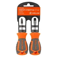 Набор отвёрток 2пр. (SL6x38mm, PH2x38mm), пласт.подвес