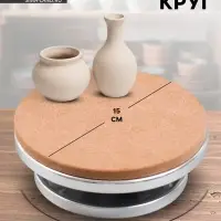 Гончарный круг металл с накладкой d=15 см