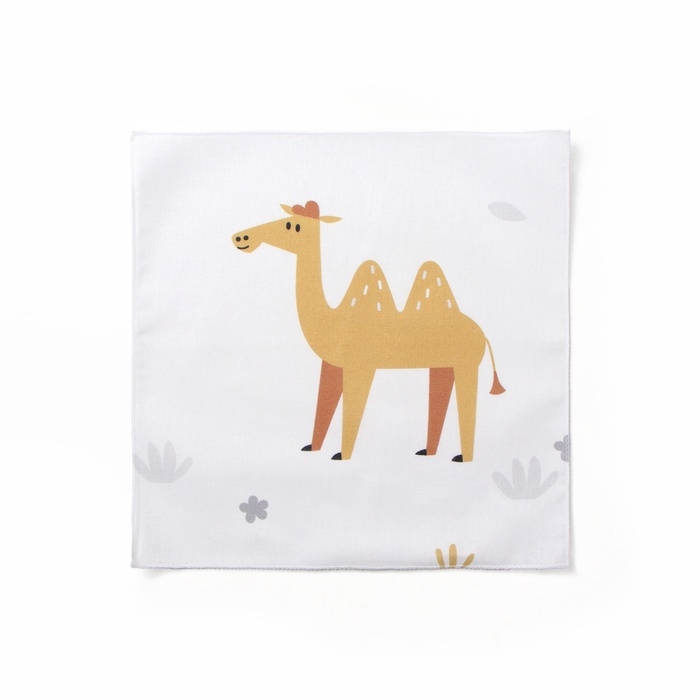 Набор платочков Крошка Я Funny Zoo 30*30 см-5 шт, бязь, 100 % хлопок Набор платочков Крошка Я Funny Zoo 30*30 см-5 шт, бязь, 100 % хлопок