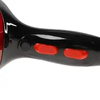 Фен Luazon LGE-004, 3800 Вт, 2 скорости, 3 температурных режима, красно-чёрный