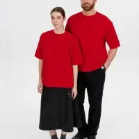 Джемпер с коротким рукавом Siluetti Volumica, красный, размер XL/XXL