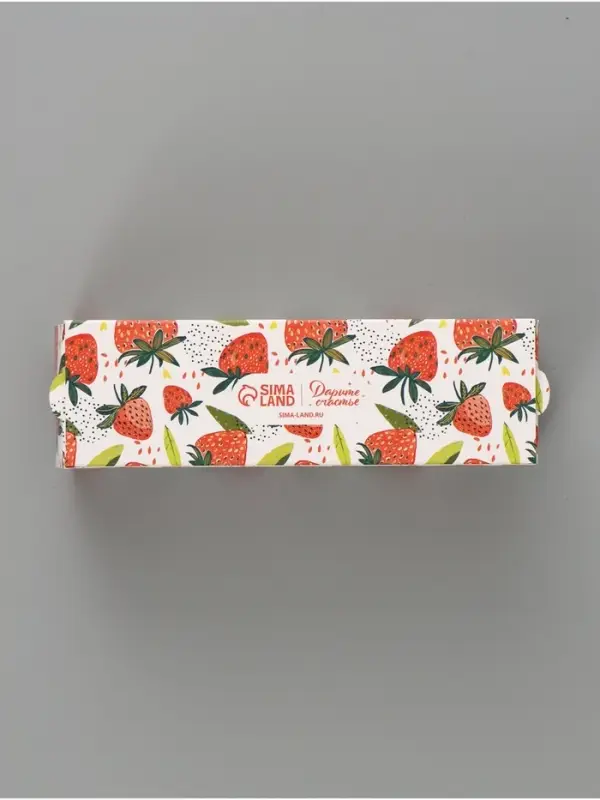 Коробка подарочная с окном &laquo;От всей души&raquo;, 18&times;5.5&times;5.5 см, самосборная