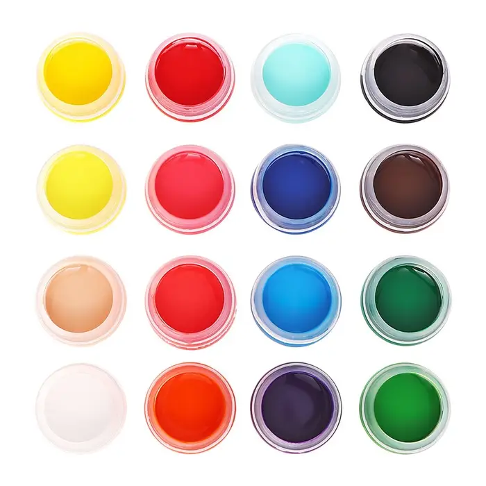 Краска по ткани, набор 16 цветов &times; 15 мл, ЗХК &laquo;Я - Художник!&raquo;, акриловая на водной основе (228411819)