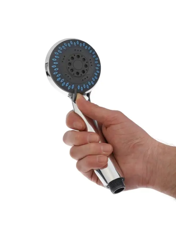 Лейка для душа ZEIN Z408, пластик, 3 режима, цвет хром