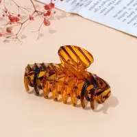 Крабик для волос &laquo;Бодиль&raquo;, 9 см, коричневый