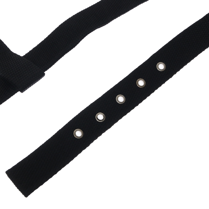 Недоуздок из нейлона, регулируемый размер, черный Недоуздок из нейлона, регулируемый размер, черный