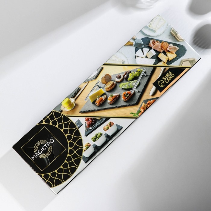 Поднос из сланца Magistro Valley, 40×12 см Поднос из сланца Magistro Valley, 40×12 см