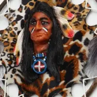 Панно &laquo;Вождь&raquo;, 30&times;5&times;60 см