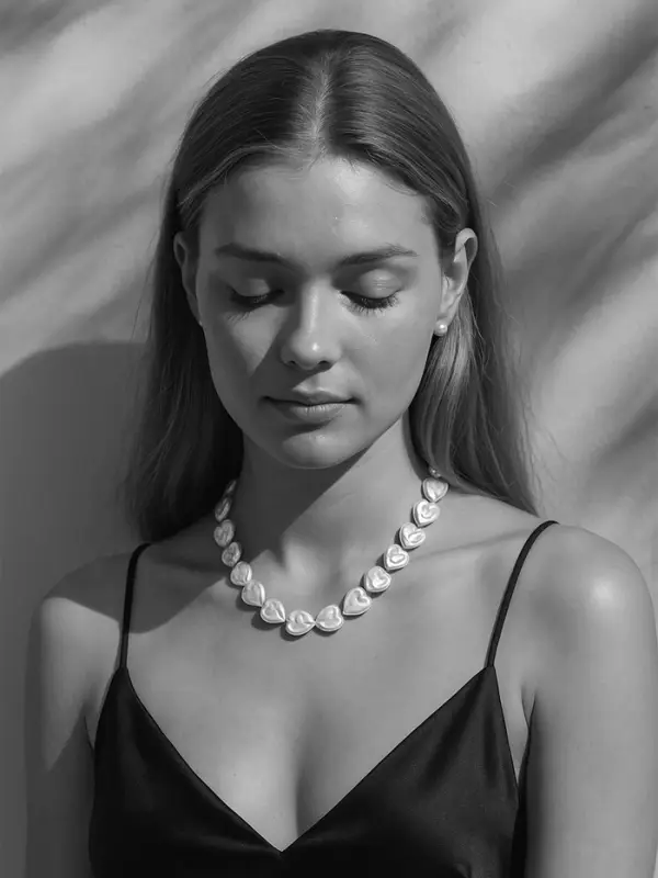 Бусины пластиковые на нити &laquo;Жемчуг&raquo;, 1.4&times;1.4&times;0.6 см, набор 90 шт., цвет белый