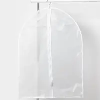 Чехол для одежды Доляна, плотный, 60&times;80 см, цвет белый