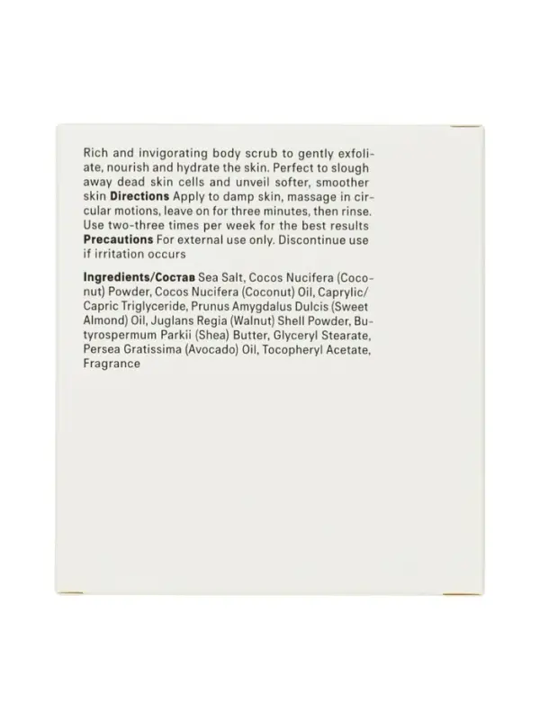 Скраб-бальзам для тела соляной The Act кокос, 300 мл