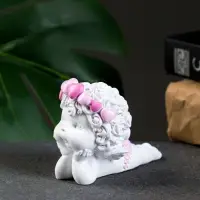 Фигура &laquo;Ангел лежит личико на ручках&raquo; 8&times;5.5&times;6.5 см