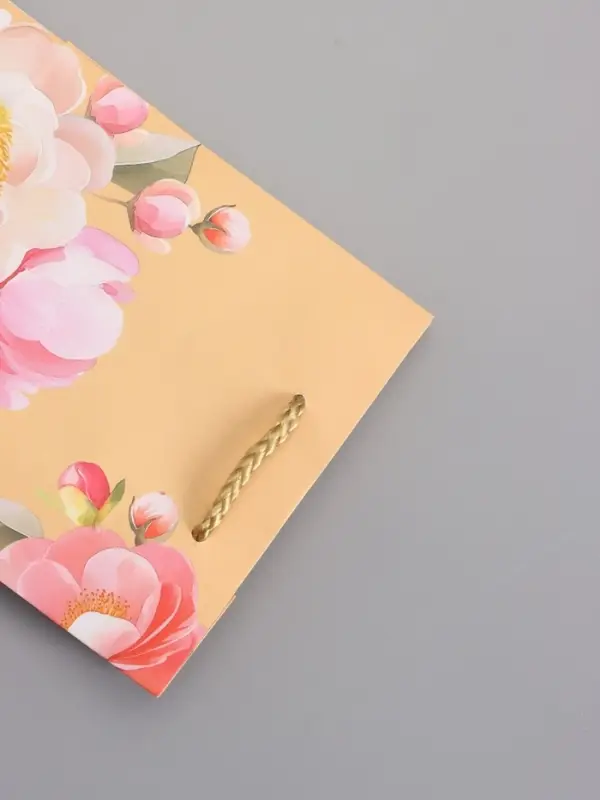 Пакет подарочный ламинированый "Душевная радость" 11,5 х 14,5 х 6,5 см