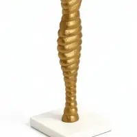 Сувенир &laquo;Марго&raquo;, 10&times;10&times;42 см, алюминий, мрамор
