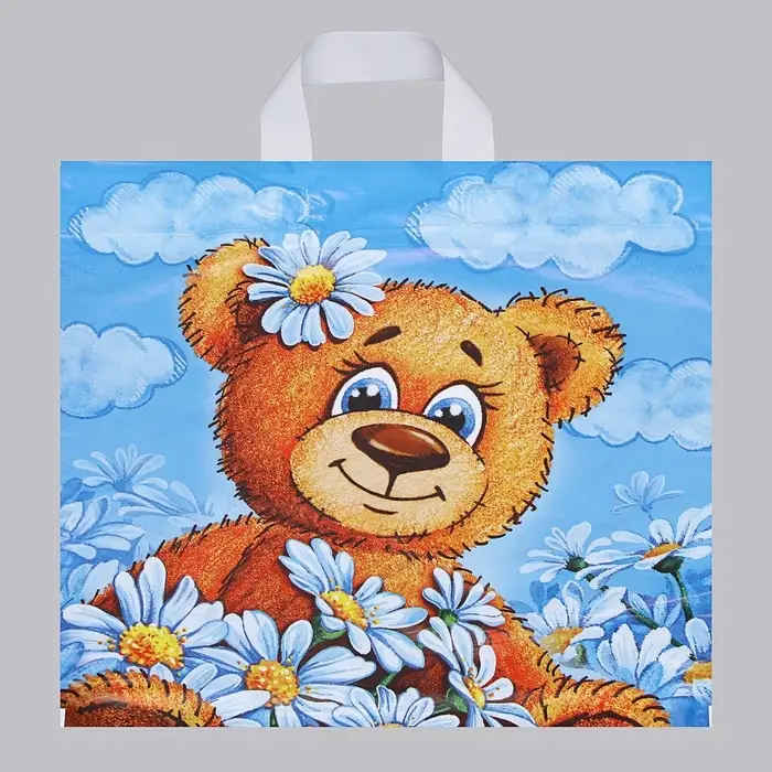 Пакет &laquo;Тоша&raquo;, полиэтиленовый с петлевой ручкой, 40&times;42 см, 45 мкм